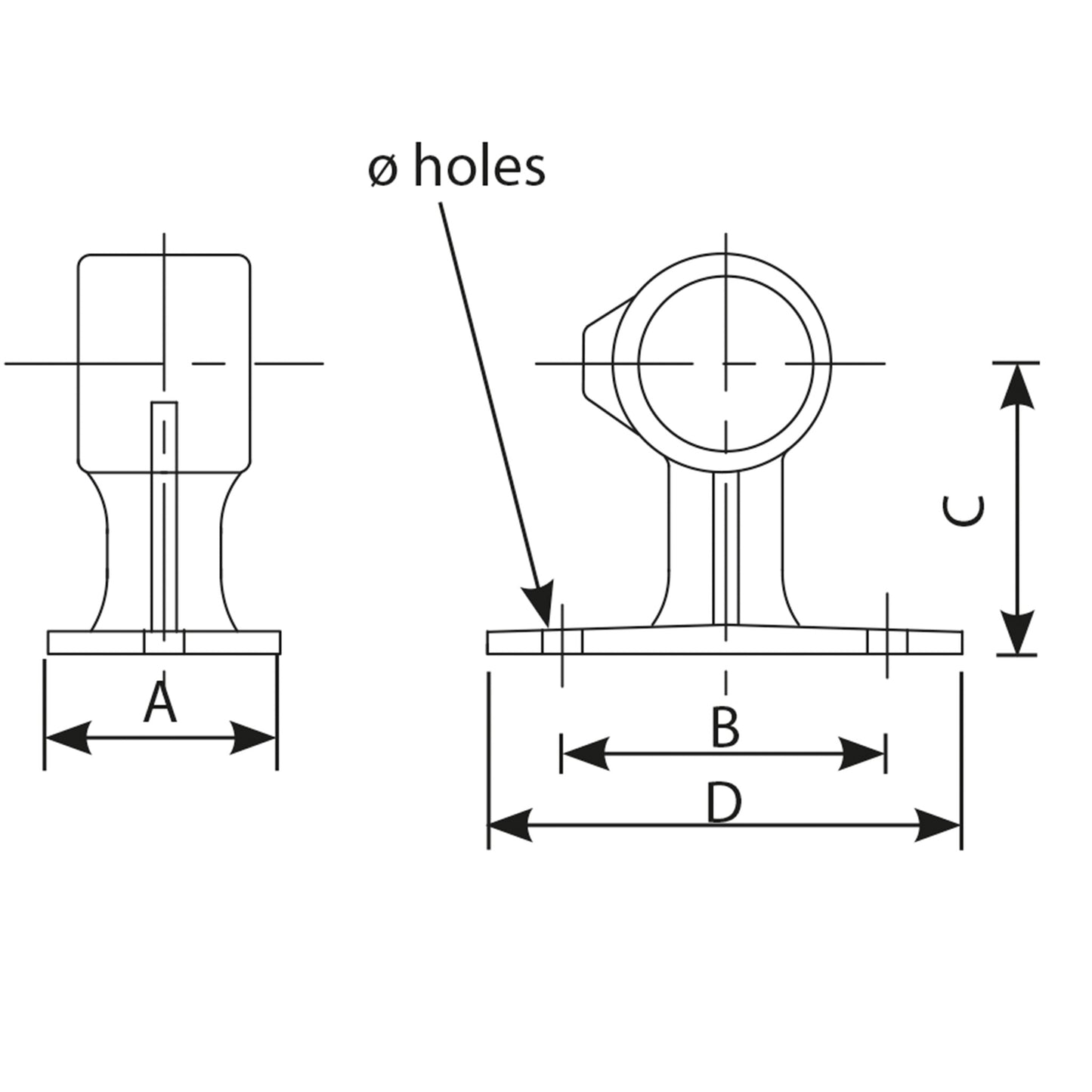 C16 - Handrail Bracket