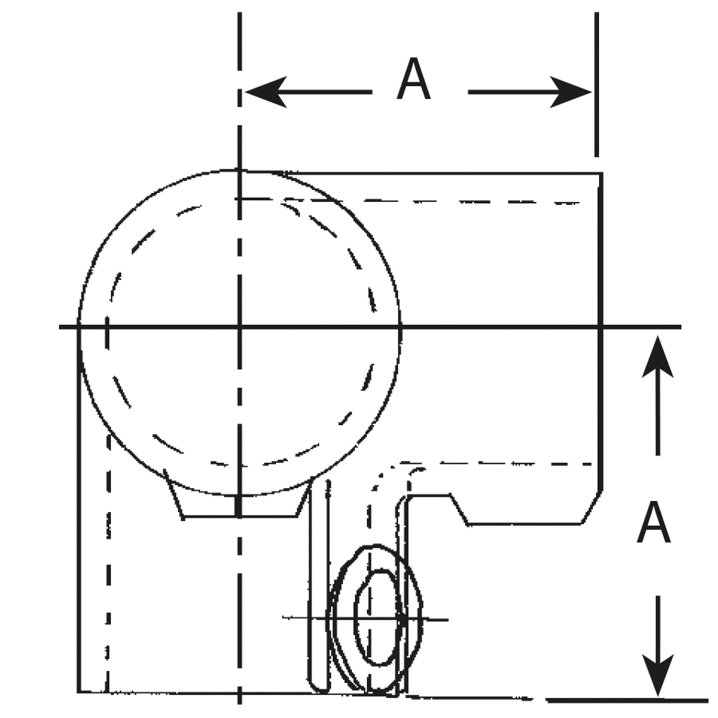 C20 - 3 Way 90° Elbow