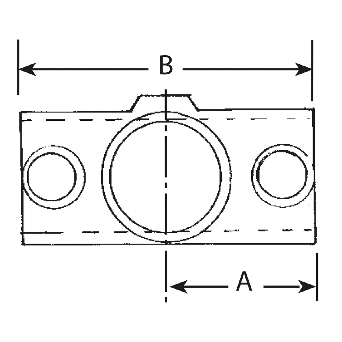 C22 - Two Socket Cross - Galvanized Structural Pipe Fittings ...