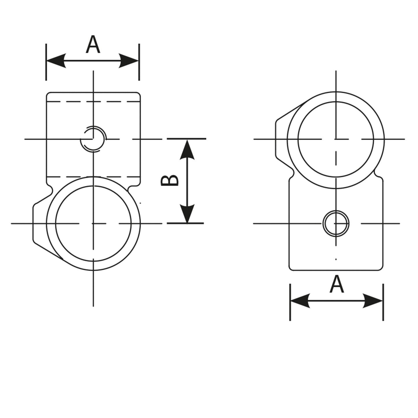 C40 - 90° Crossover